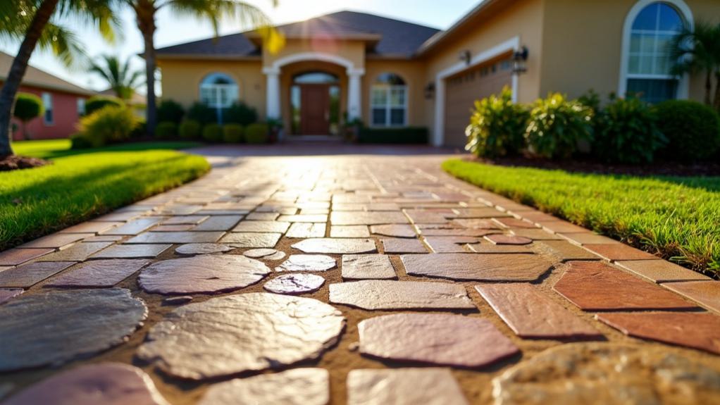 Stamped Concrete Personalized Color Choices